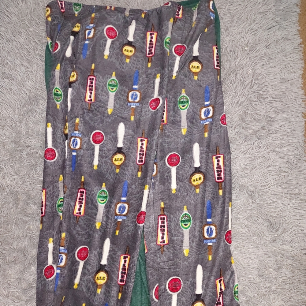 Men's Fleece Lounge Pants Size XL NWT